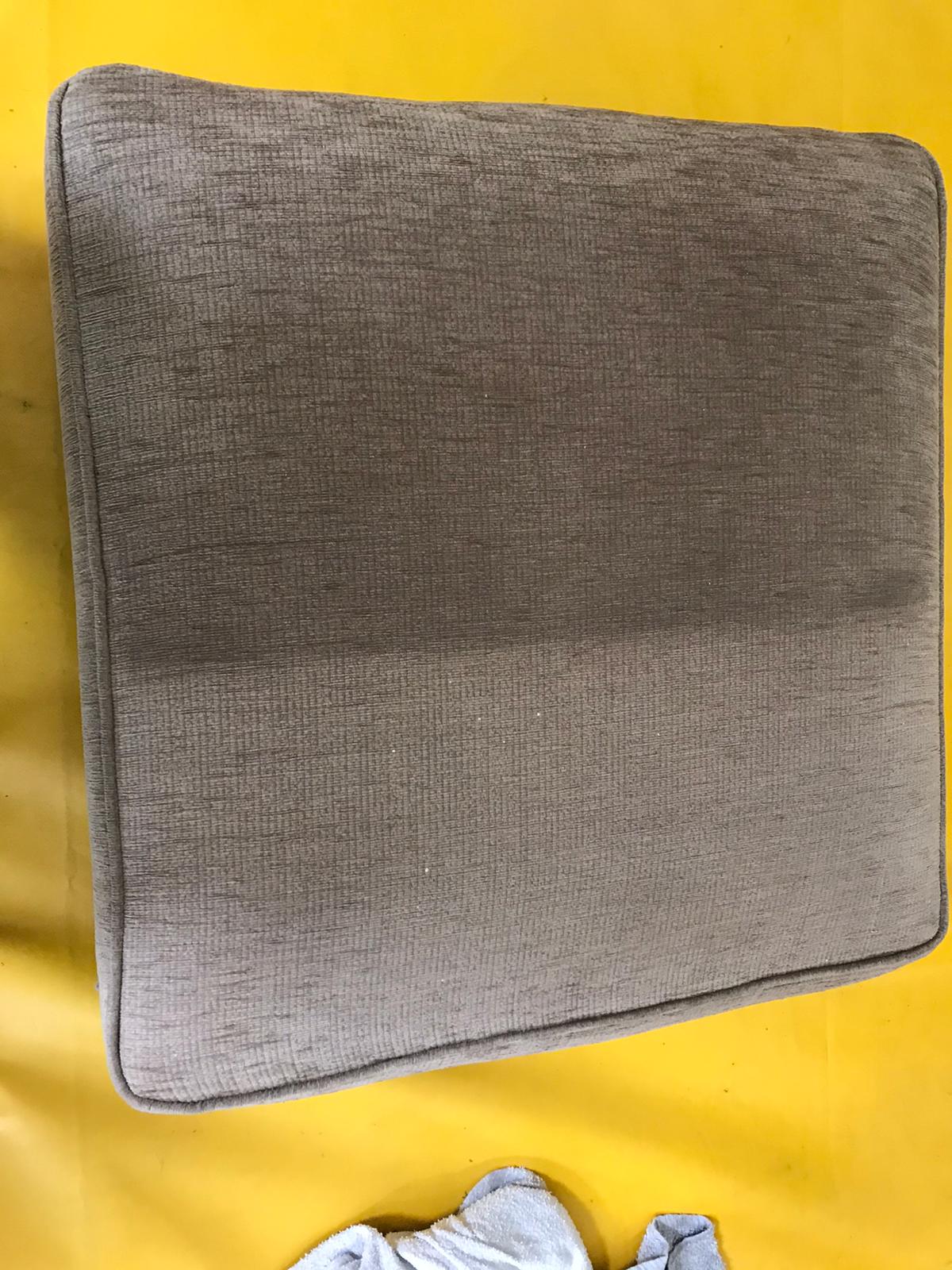 Upholstery stain cleaning before and after by Epic Clean