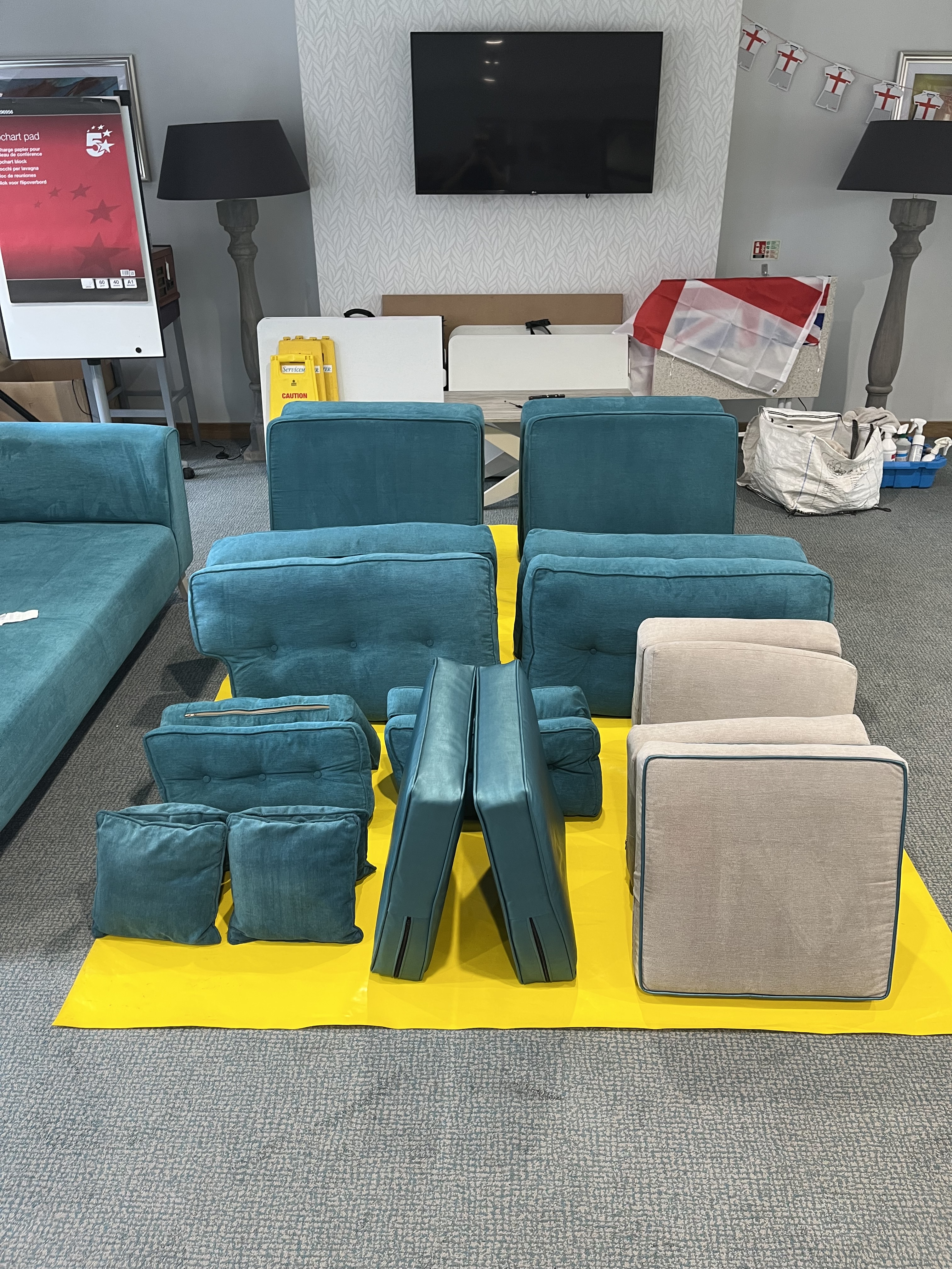 Upholstery inspection and cleaning support for commercial and claims work